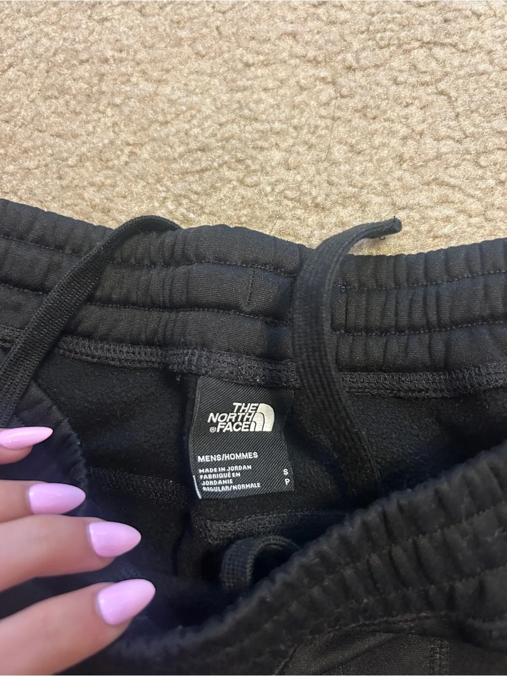 The North Face Black Logo Jogger Pants